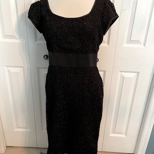 Beautiful black dress /size 12 White House Black market